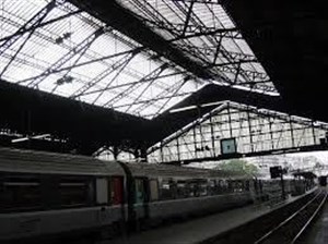 Affiche de Visite guidée : Autour de la gare Saint-Lazare | par Pierre-Yves Jaslet
