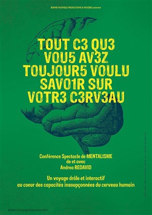 Affiche de Andrea Redavid dans Tout ce que vous avez toujours voulu savoir sur votre cerveau