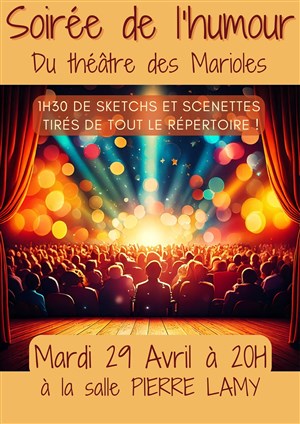 Affiche de Soirée de l'humour des Marioles