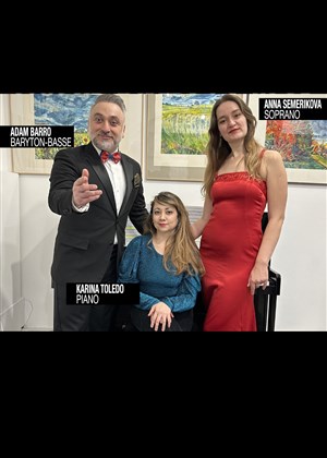 Affiche de Concert lyrique de Noël