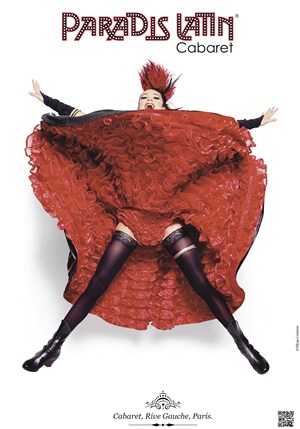 Affiche de Paradis Latin | revue A la folie