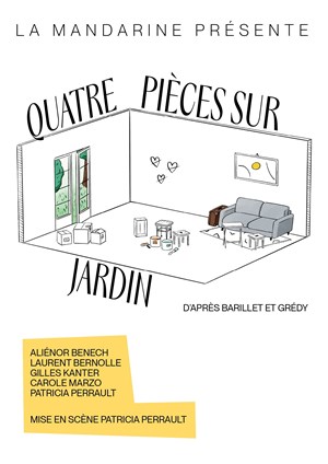 Affiche de Quatre pièces sur jardin
