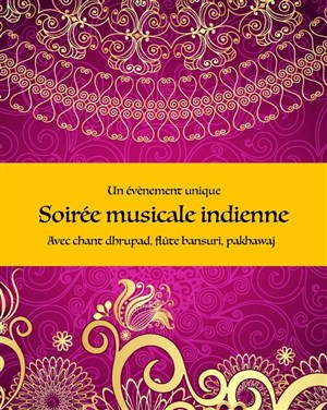 Affiche de Soirée musicale indienne