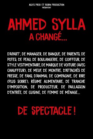 Affiche de Ahmed Sylla