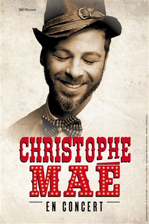 Affiche de Christophe Maé