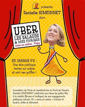 Affiche de Danielle Simonnet dans Uber les Salauds et mes ovaires