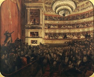 Affiche de Théâtre invraisemblable ou injouable