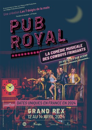 Affiche de Pub Royal : La comédie musicale des Cowboys Fringants