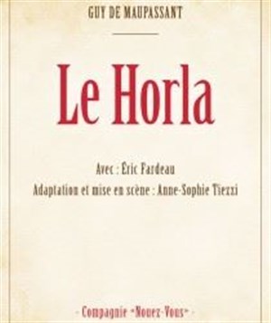 Affiche de Le Horla