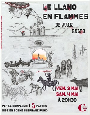 Affiche de Le llano en flammes