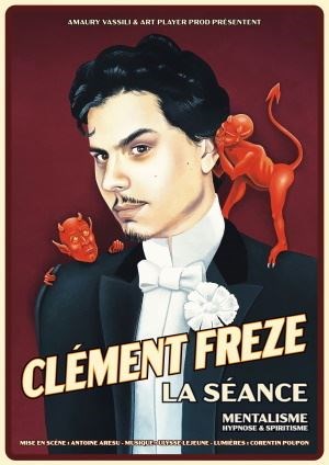 Affiche de Clément Freze dans Mentalisme, une affaire du XIXe siècle