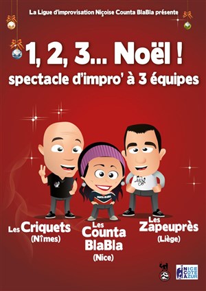 Affiche de Counta BlaBla : 1, 2, 3... Noël !