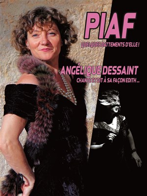Affiche de Angélique Dessaint chante Piaf