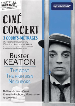 Affiche de Ciné-concert Buster Keaton