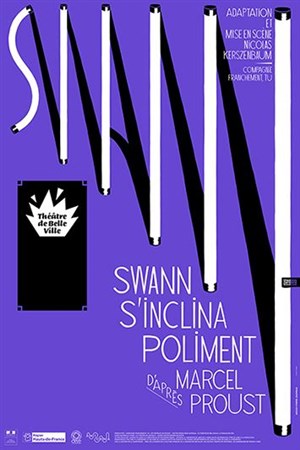 Affiche de Swann s'inclina poliment