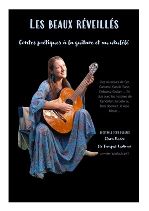 Affiche de Les beaux réveillés - Contes poétiques à la guitare et au ukulele