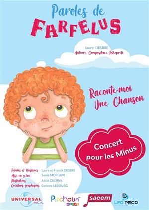 Affiche de Paroles de Farfelus : Concert pour les Minus