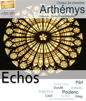 Affiche de Choeur de chambre Arthémys