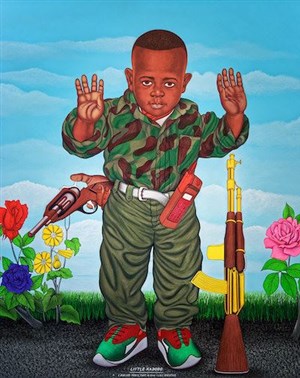 Affiche de Visite guidée de l'exposition Chéri Samba : Un Voyage dans l'Âme Colorée de l'Artiste | par Calliopée Art & Culture
