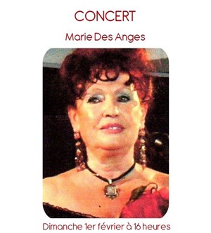 Affiche de Concert Marie des anges