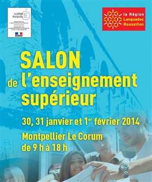 Affiche de Salon de L'Enseignement Supérieur de Montpellier