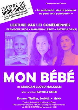 Affiche de Mon bébé | pièce de Morgan Lloyd Malcolm