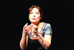 Affiche de Saïda Churchill dans L'andouillette de Troyes n'aura pas lieu
