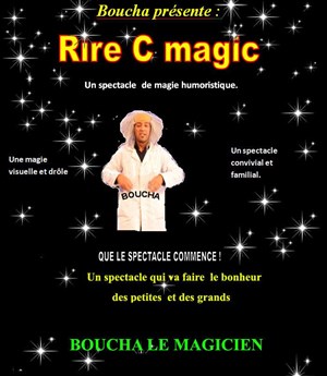 Affiche de Rire c magic par Boucha