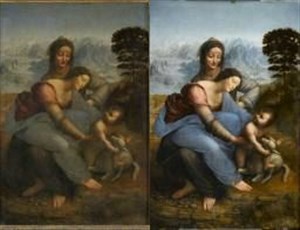 Affiche de Visite guidée : Léonard de vinci : la Sainte Anne redécouverte au Louvre | par Pierre-Yves Jaslet