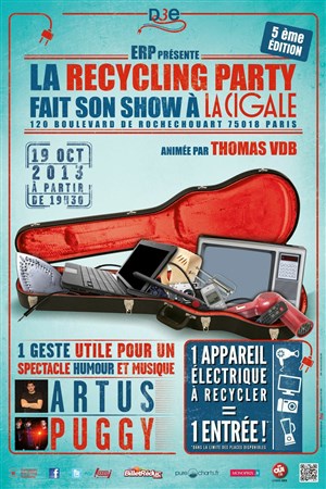 Affiche de Recycling Party | 2013 - 5 ème édition