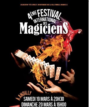 Affiche de 4 ème Festival International des Magiciens