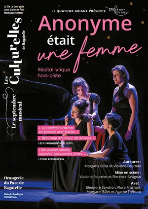 Affiche de Anonyme était une femme
