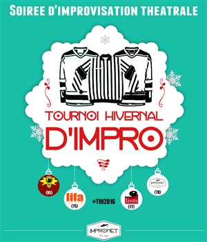 Affiche de Tournoi hivernal d'improvisation par Impronet