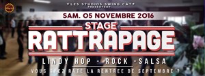 Affiche de Stage de Rattrapage Danses de couple : Rock, Salsa, Lindy Hop