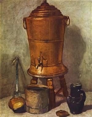 Affiche de Visite guidée : Chardin, ou expliquez moi pourquoi la peinture n'est pas une singerie | Par Maryse Emel