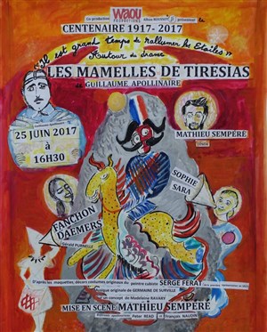 Affiche de Les mamelles de Tirésias
