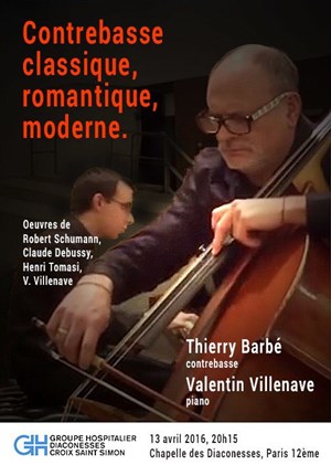 Affiche de Contrebasse classique, romantique, moderne