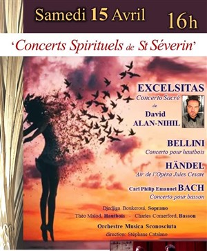 Affiche de Orchestre Baroque & Solistes : Soprano, Hautbois, Basson
