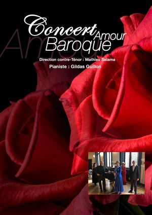 Affiche de Concert amour baroque