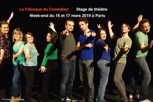 Affiche de Stage de théâtre à Paris