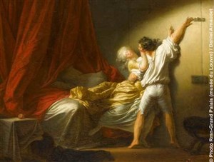 Affiche de Visite guidée : Fragonard amoureux , galant et libertin | par Pierre-Yves Jaslet