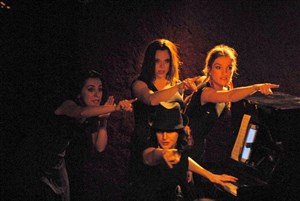 Affiche de Bidiboum Quartet Kabaret Koncert