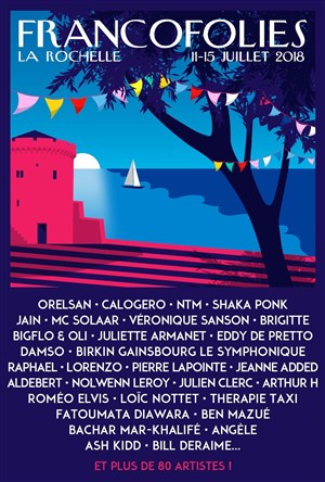 Affiche de Calogero + Jour de Fête à Veronique Sanson + Raphael + Loic Nottet | Festival Les Francofolies