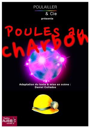 Affiche de Poules au charbon