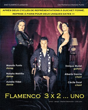 Affiche de Flamenco 3x2 ... uno