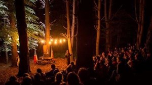 Affiche de Macbeth en forêt