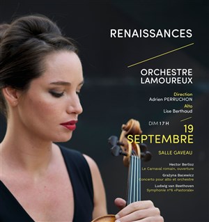Affiche de Renaissances - Orchestre Lamoureux