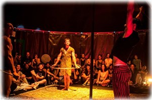 Affiche de Cirque Ozigno : Le Bar à Paillettes