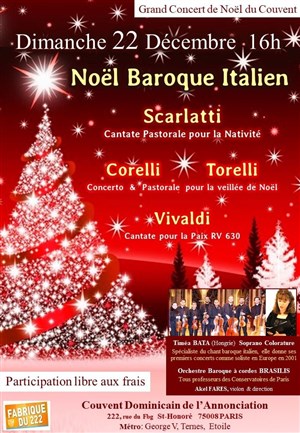 Affiche de Pour un grand Noël baroque italien