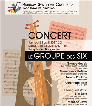 Affiche de Les mariés de la Tour Eiffel - Le Groupe des Six